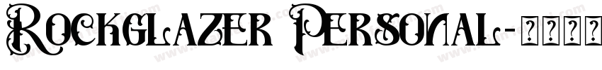 Rockglazer Personal字体转换